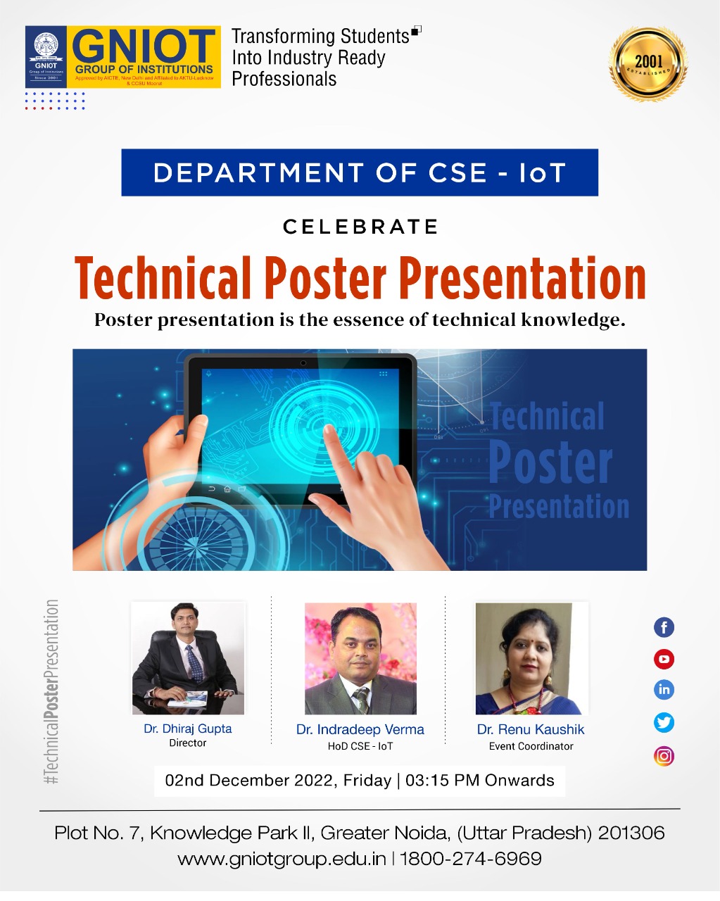 poster presentation technical topics